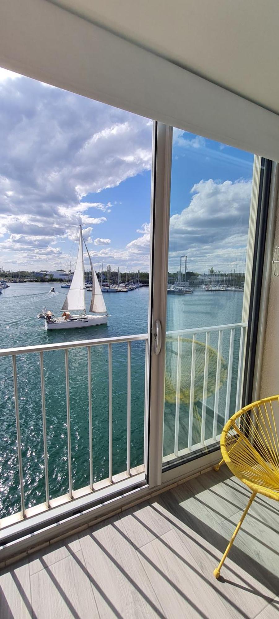 Appartement Vue Exceptionnelle Sur La Mer, Piscine, Parking Prive - Sur L'Ile Des Pecheurs Agde Dış mekan fotoğraf
