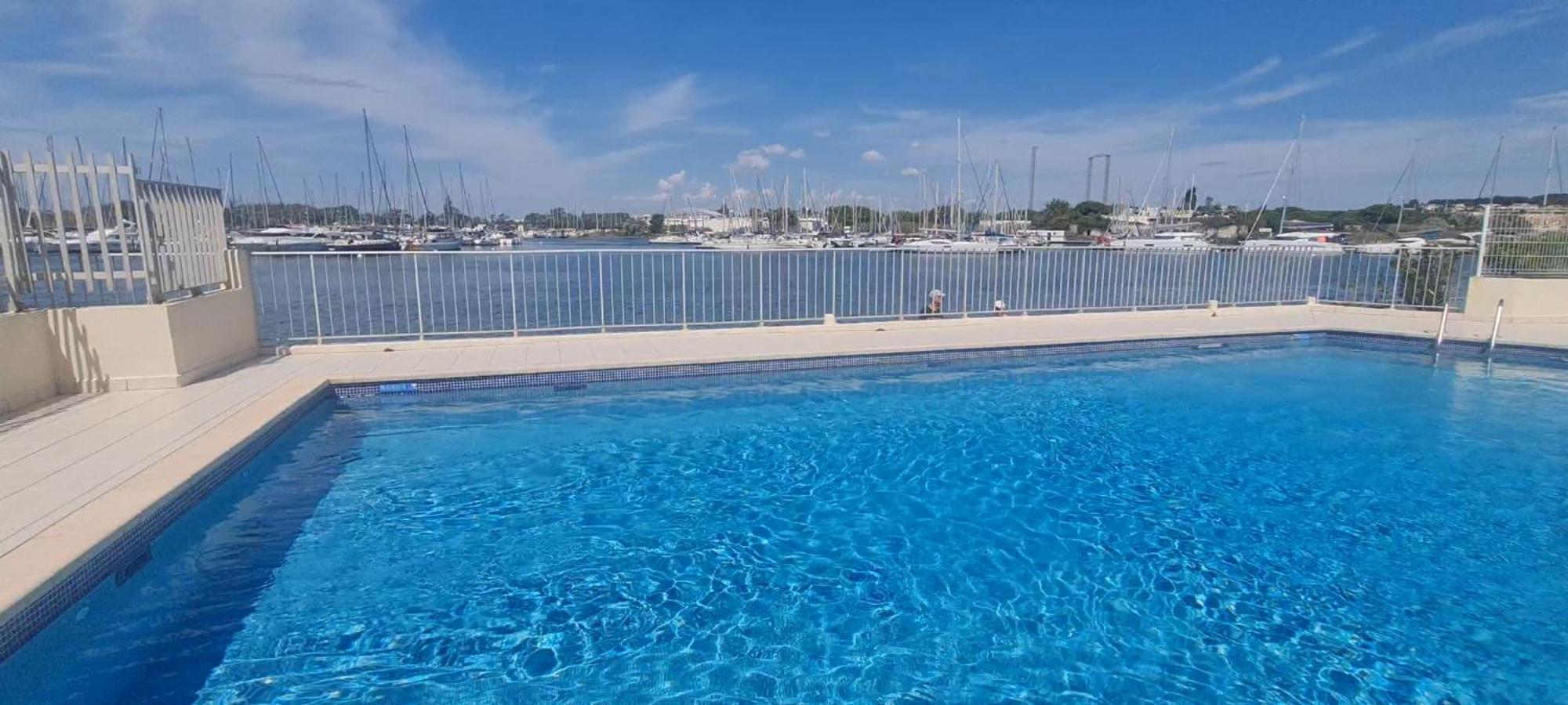 Appartement Vue Exceptionnelle Sur La Mer, Piscine, Parking Prive - Sur L'Ile Des Pecheurs Agde Dış mekan fotoğraf